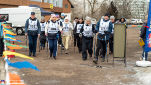 5 марта 2024 года в районе Крылатское прошли замечательные спортивные соревнования по скандинавской ходьбе!🏃‍♀🏃