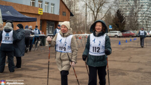 5 марта 2024 года в районе Крылатское прошли замечательные спортивные соревнования по скандинавской ходьбе!🏃‍♀️🏃