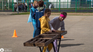 Наш коллектив организовал туристический слёт для учеников Школы 1371 "Крыласткое"