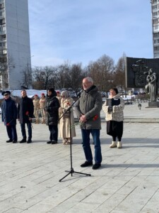 Возложение цветов ко Дню Защитника Отечества